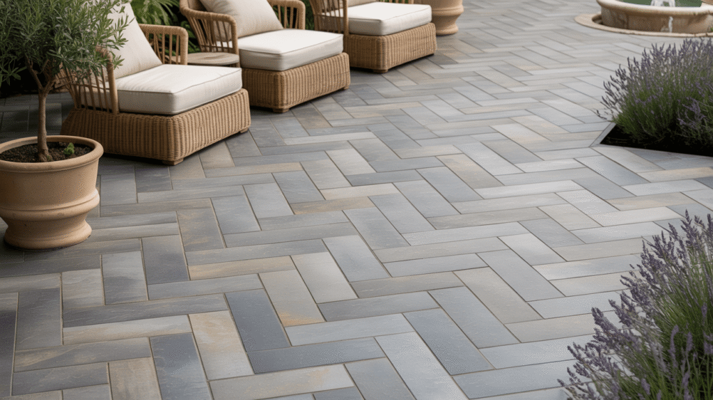 Outdoor Patio Tiling Services in Belvedere – EWI Design Experts