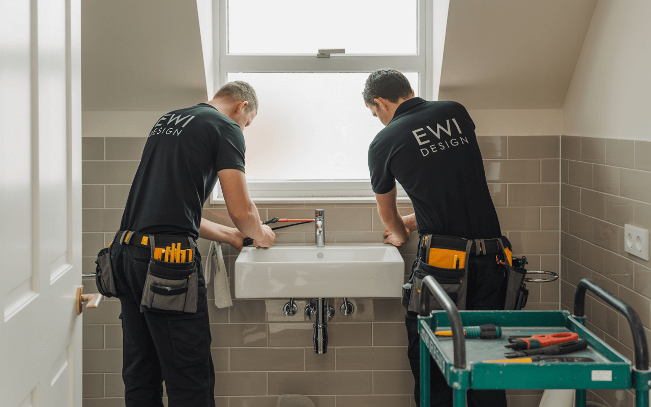 bathroom fitters working in Welling home