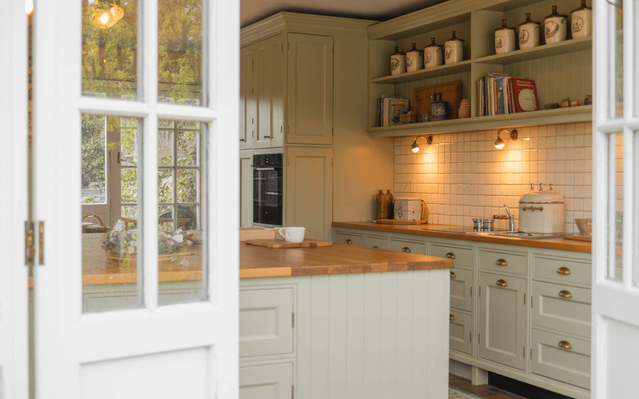 traditional shaker kitchen design Welling