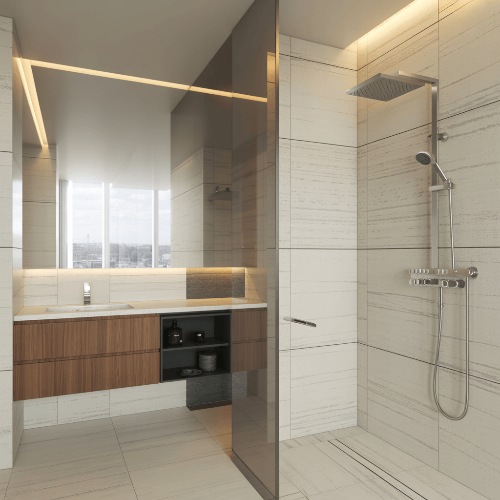 Royal Arsenal Bathroom Renovation Woolwich Digital Shower Design