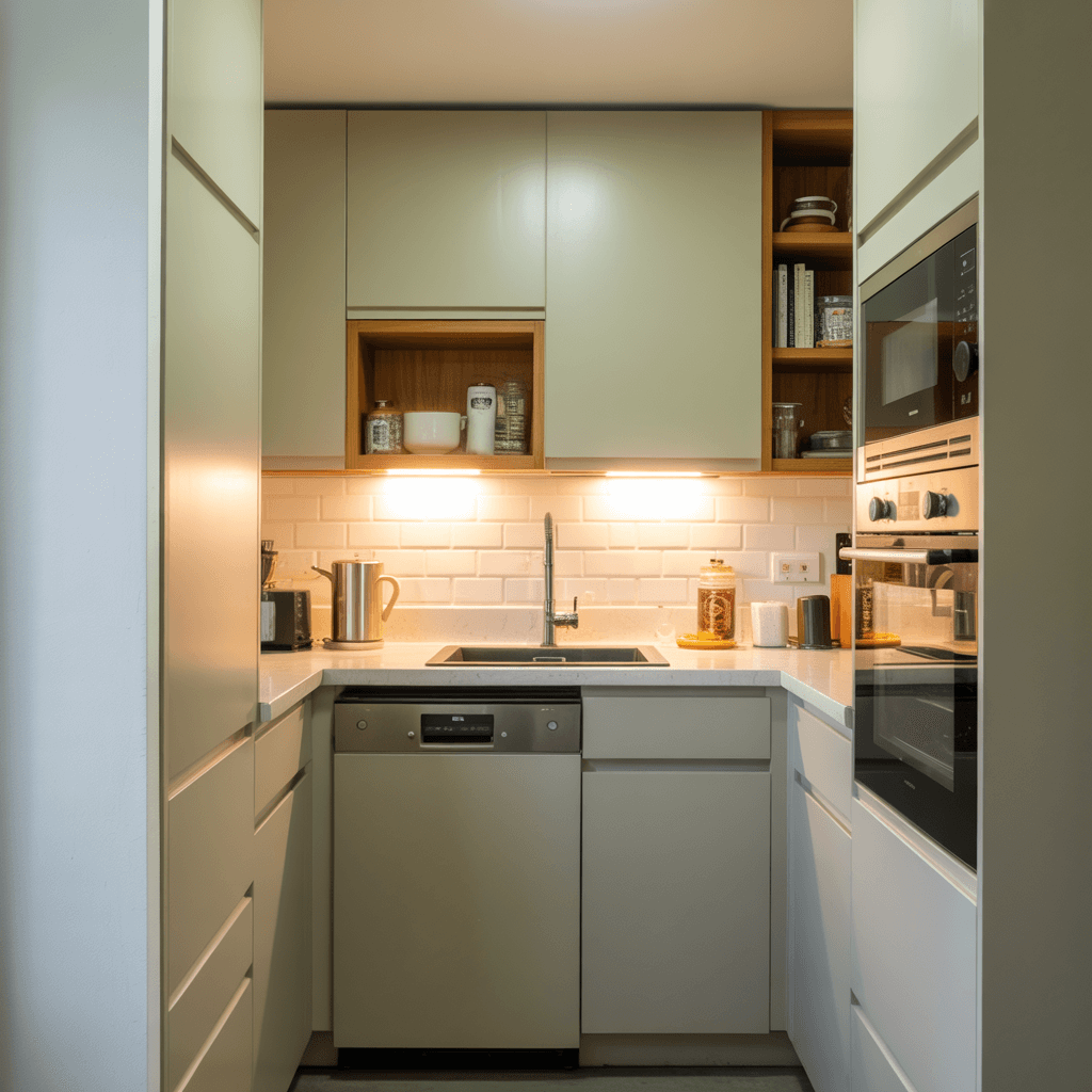 Small Kitchen Renovation Eltham Space Saving Layout