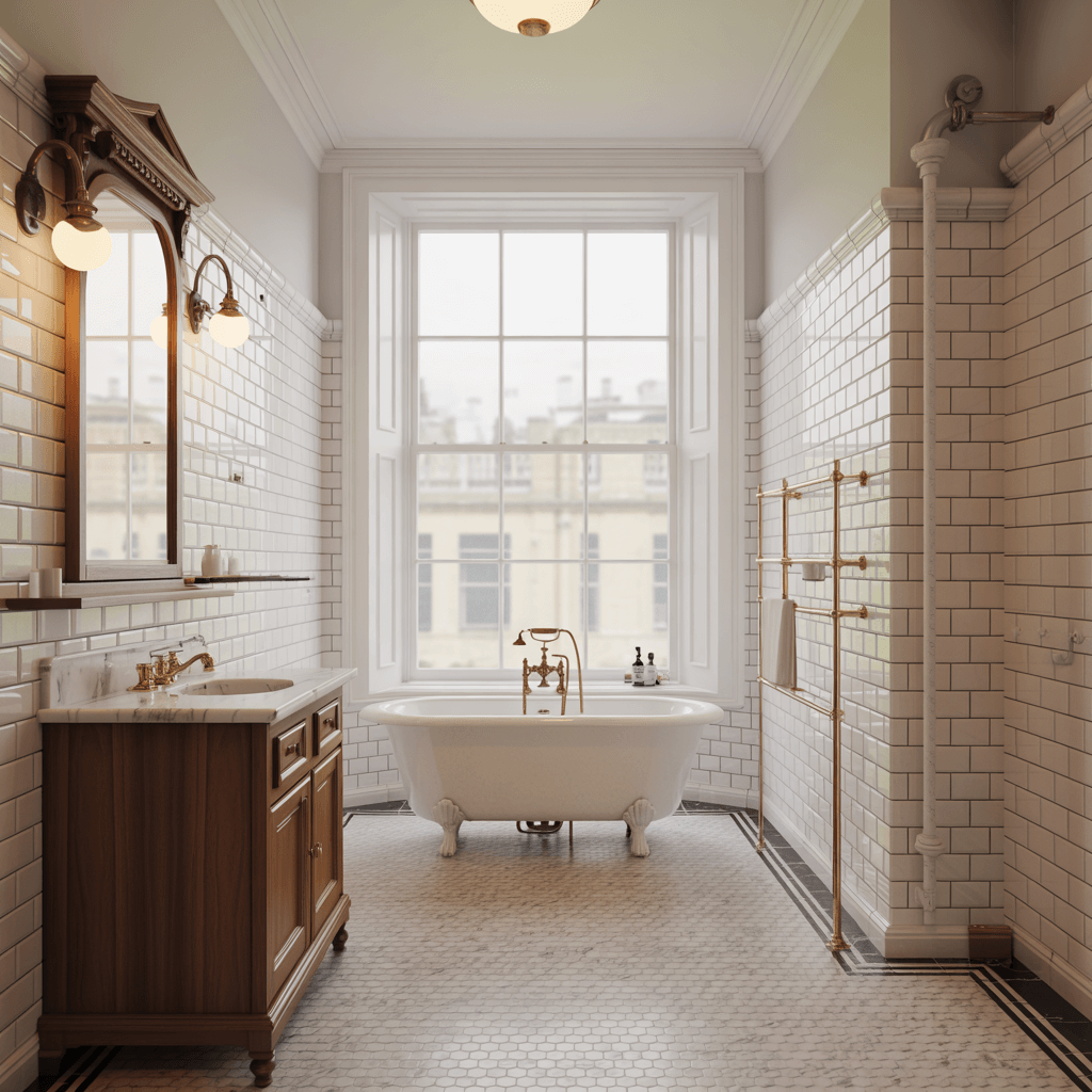 Victorian Terrace Bathroom Renovation Woolwich Heritage Design