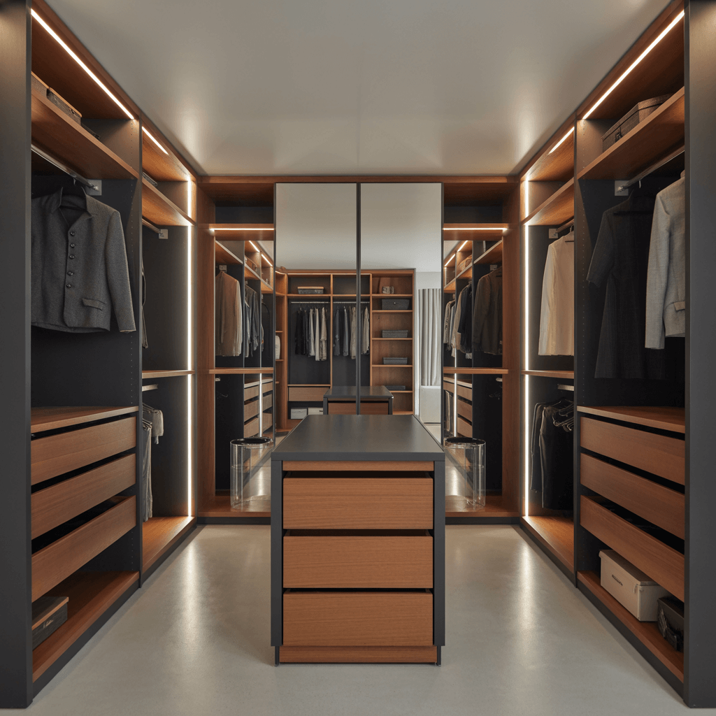 Walk In Wardrobe Blackheath Luxury Dressing Room