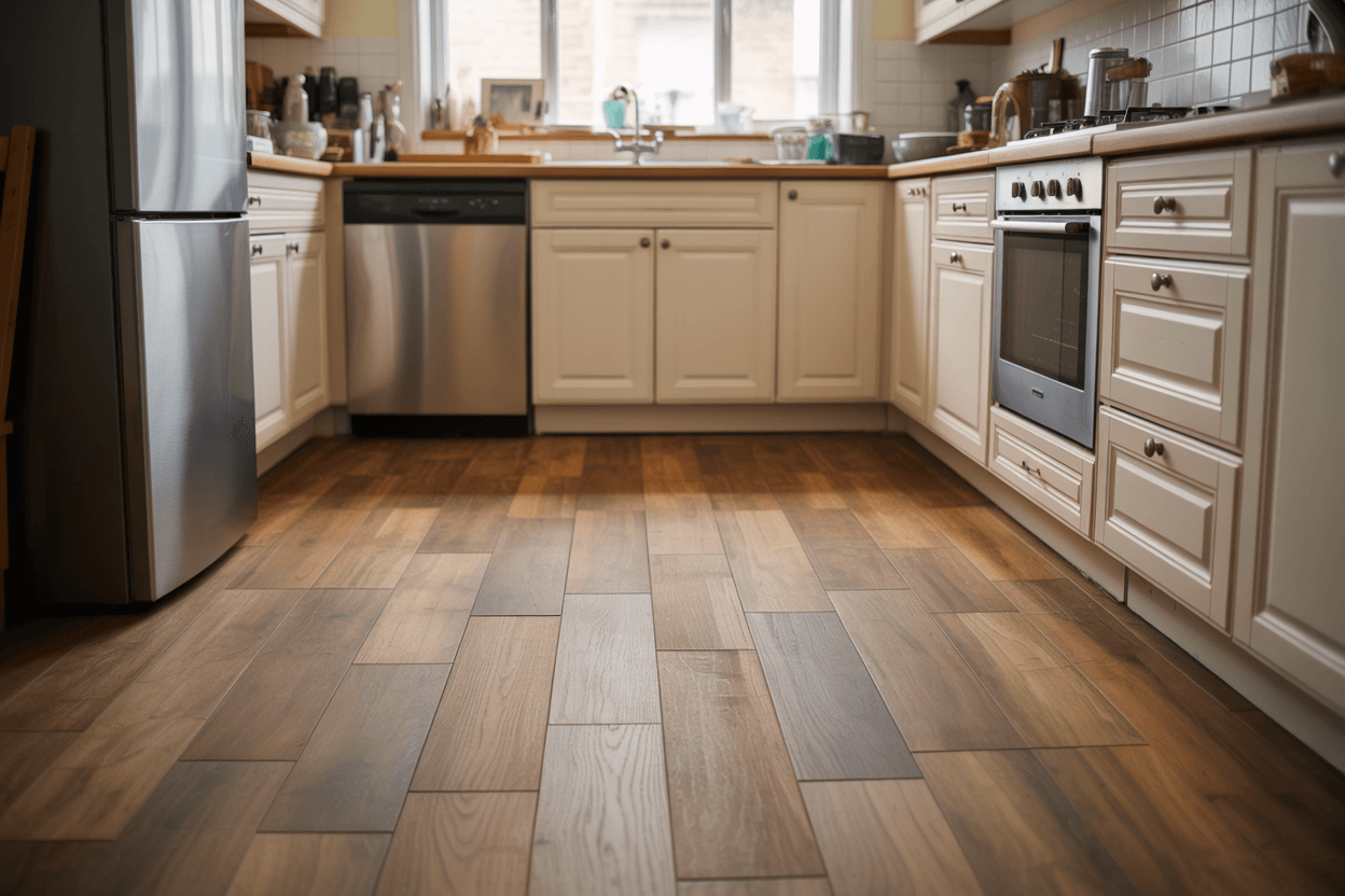 LVT Flooring Installation Eltham Kitchen Waterproof Finish
